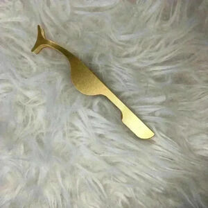 Gold Metal Lash Applicator